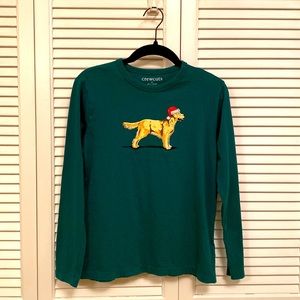 J crew Factory Crewcuts long sleeve holiday tee